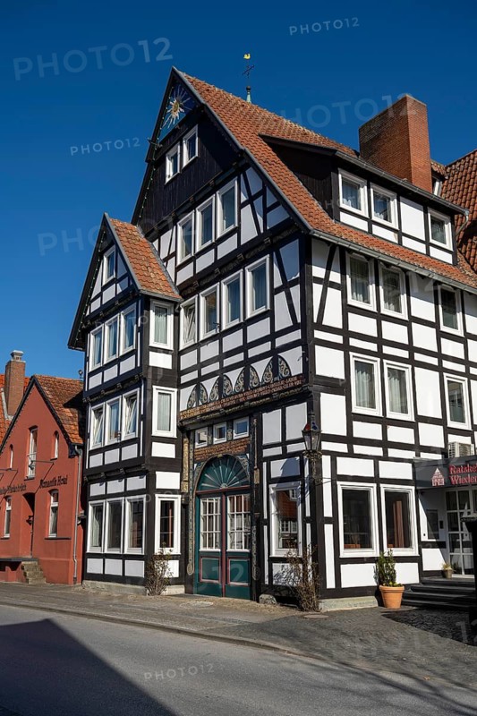 Historic Town Hall, Wiedenbrück, Rheda-Wiedenbrück, Westphalia, North Rhine-Westphalia, Germany