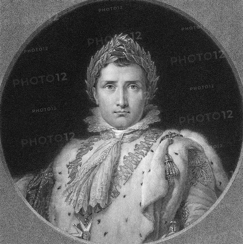 Napoleon Bonaparte, Emperor Napoleon I, 1769 - 1821, a French general, statesman and emperor