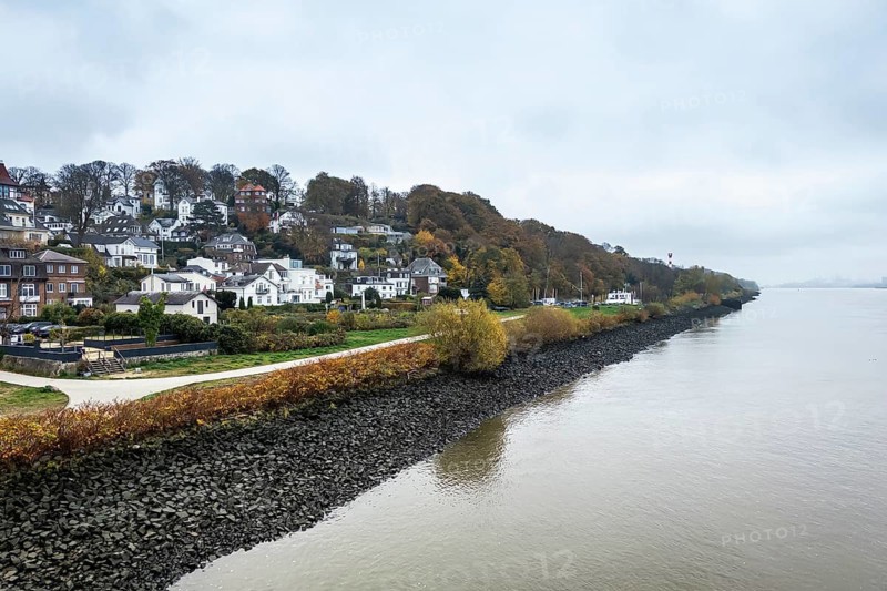 Blankenese near Hamburg, tourism, city trip, Germany