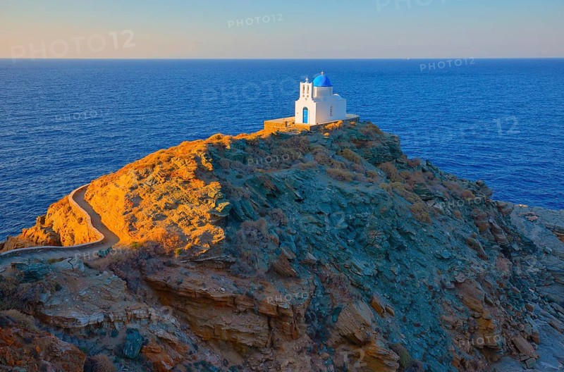Seven Martyrs Church, Kastro, Sifnos Island, Cyclades Islands, Greece