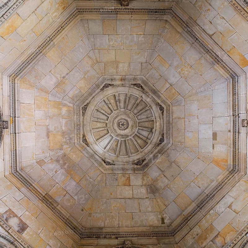 Zwinger Palace, Ceiling of the Semper gallery, Dresden, Saxony, Germany