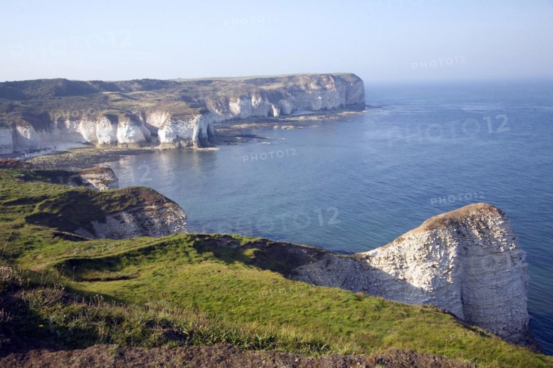 Coastal scenery at Flamborough Head, Yorkshire, England, United Kingdom