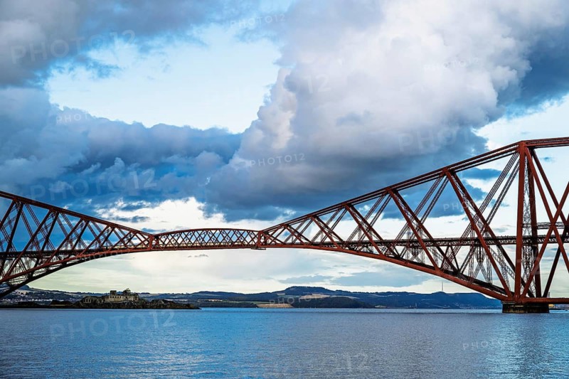 Forth Bridge, Queensferry Crossing, Forth Estuary, Scotland, UK