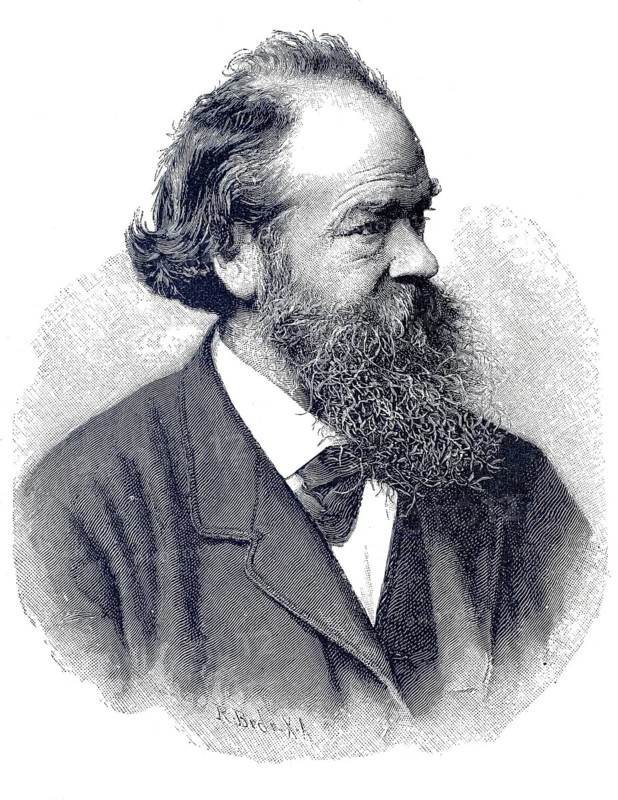 Robert Freiherr von Hornstein (born 5 December 1833 in Donaueschingen, died 19 July 1890 in Munich), German nobleman and composer, illustration, reproduction from a 19th century original. Authentic, file restored for optimal use, exact date of original unknown, Historical