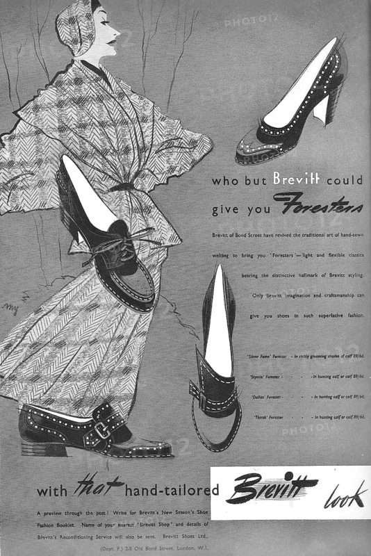 Advertising in Country Life magazine UK 1951