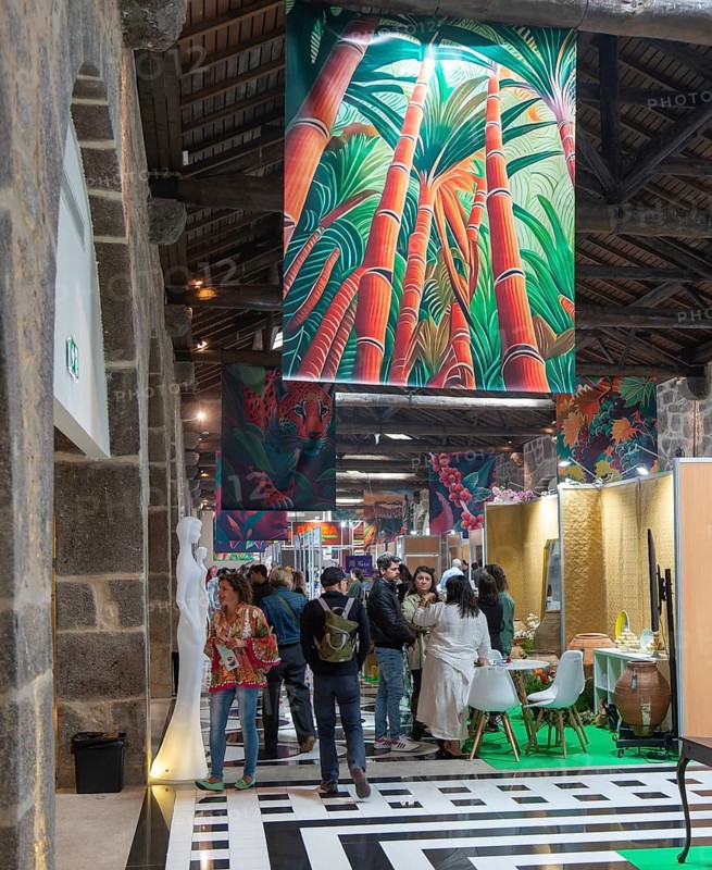 Exhibition about Brazil in the WOW The Cultural District, Vila Nova de Gaia, Porto, Portugal