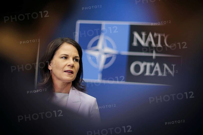 Annalena Bärbock (Alliance 90/The Greens), Federal Foreign Minister, gives a press briefing on the sidelines of the NATO summit in Washington. Washington, 11.07.2024