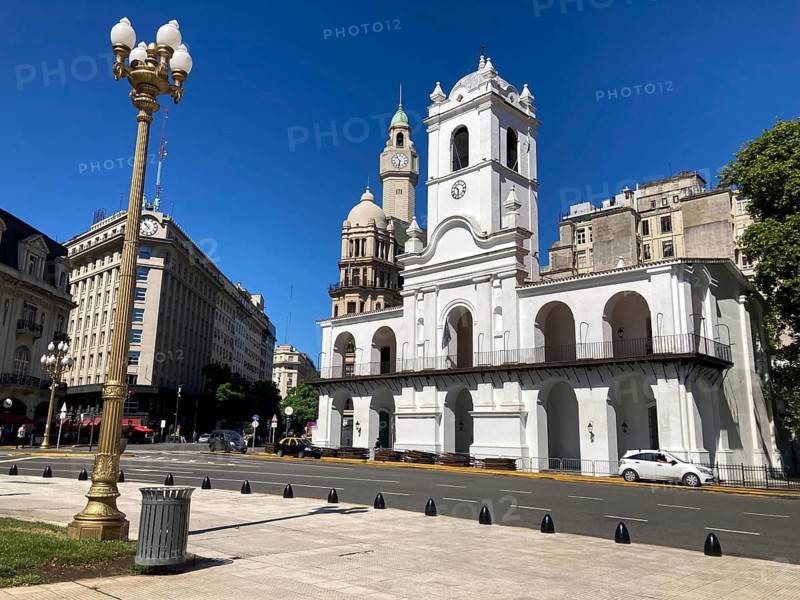 The historic Cabildo de Buenos Aires building, former seat of government, in Buenos Aires, Argentina