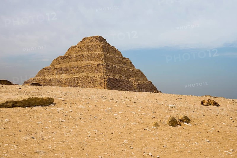 Step Pyramid, Pyramid of Djoser, Saqqara, UNESCO World Heritage Site, Memphis, Cairo, Egypt