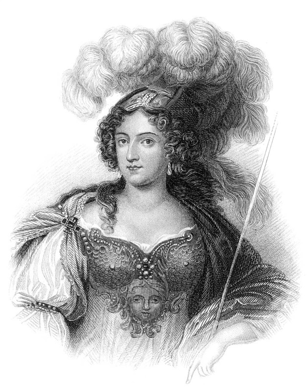 Frances Teresa Stewart, Herzogin von Richmond und Lennox, 1647-1702, ein prominentes Mitglied des Hofes während der Restauration
