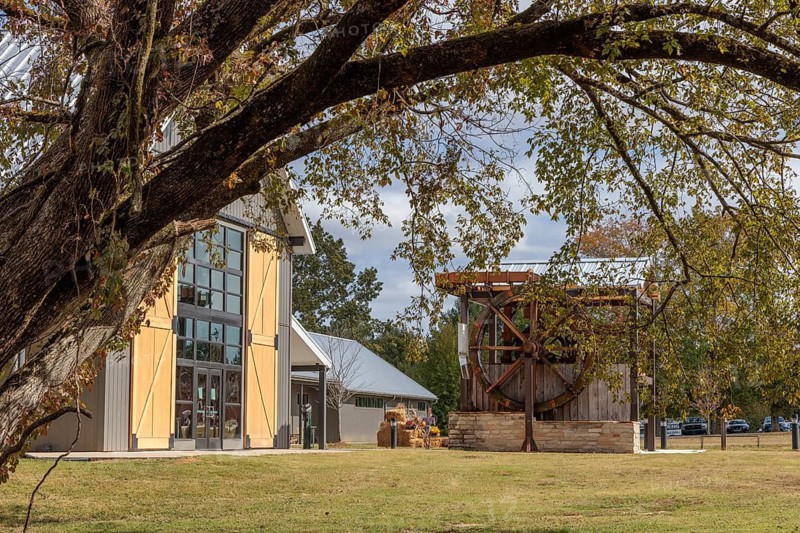 Visitor Center including a gift shop, restaurant and conference facilities at Henry Horton State Park, Tennessee