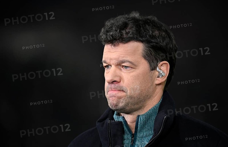 DAZN TV expert Michael Ballack, portrait, thoughtful, MHPArena, MHP Arena Stuttgart, Baden-Württemberg, Germany