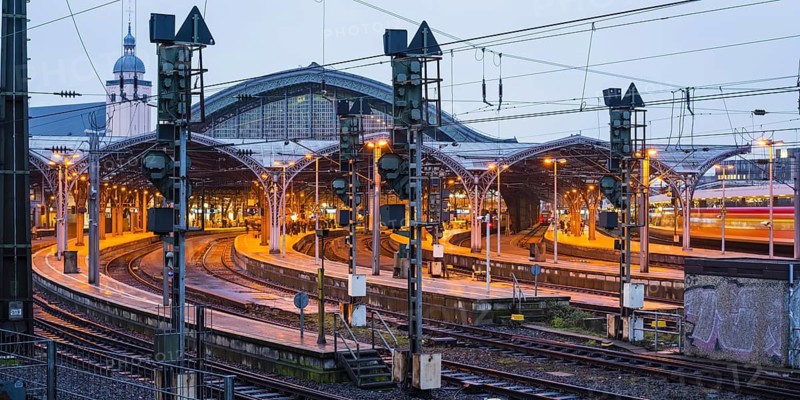 Central Station, Cologne, North Rhine-Westphalia, Germany
