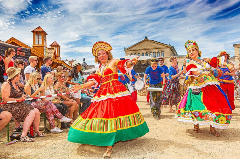 The International Samba Festival in Coburg, Germany
