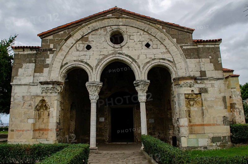 Trabzon, Turkey. 6th September 2014 The Hagia Sophia or Aya Sophia in Trabzon, formally an Orthodox church before being converted to a Mosque, then as a museum before being converted back to a Mosque in 2013