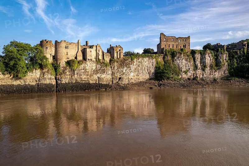 Chepstow Castle ruins, Wales, Great Britain