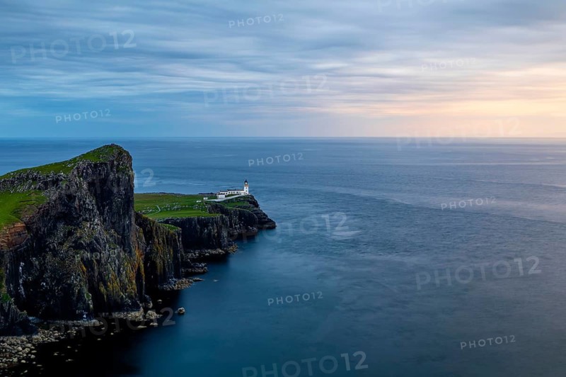 Scotland, Isle of Skye, Neist Point, lighthouse, Neist Point Lighthouse