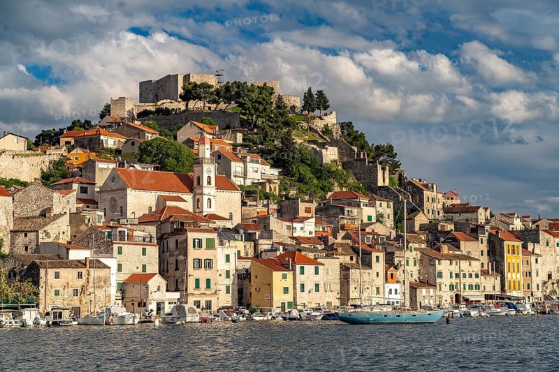 City view of Sibenik, Croatia