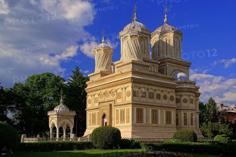 Europe, Romania, architecture, building, church, religion, monastery, Curtea des Arges Cathedral, Curtea des Arges, Romania
