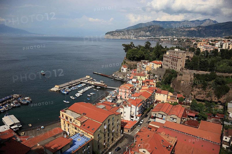 Lubrense and Massa Lubrense on the Penisola Sorrentina, Campania, Italy