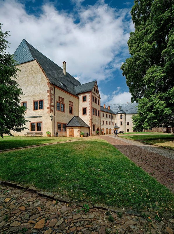 Manor House, Mildenstein Castle, Leisnig, Saxony, Germany