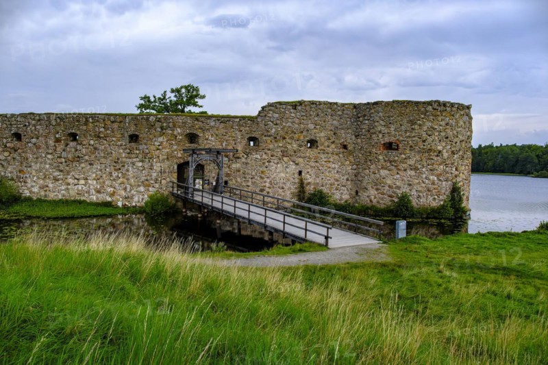 Kronoberg Castle Ruins (Kronobergs slottsruin), Växjö, Smaland, Kronobergs län, Sweden