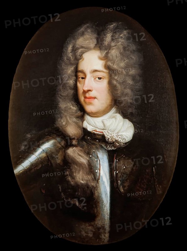 Abraham Brahe (1669 - 1728), painting by David Teniers (baptised 15 December 1610 in Antwerp, died 25 April 1690 in Brussels), Flemish painter, draughtsman and curator. He was an innovator in a variety of genres such as history painting, genre painting, landscape, portrait and still life. He is most remembered today as the leading Flemish genre painter of his time, reproduction from a 17th century painting. Authentic, file restored for optimal use, exact date of original unknown