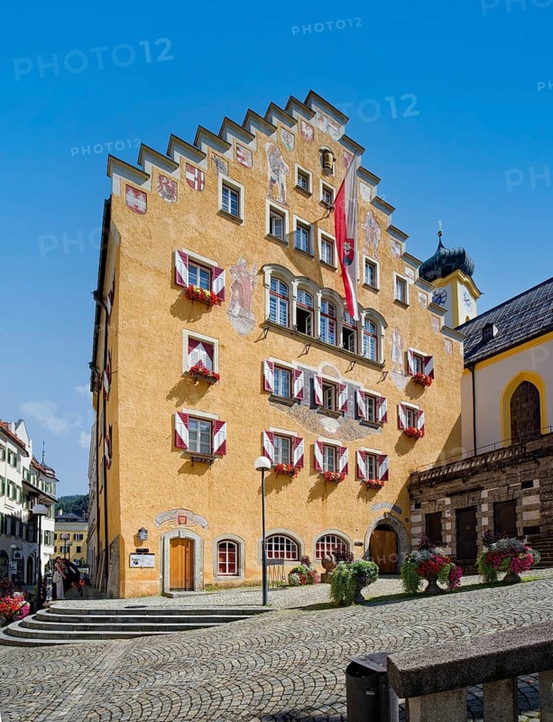 Kufstein Town Hall, Unterer Stadtplatz, Kufstein, Tyrol, Austria