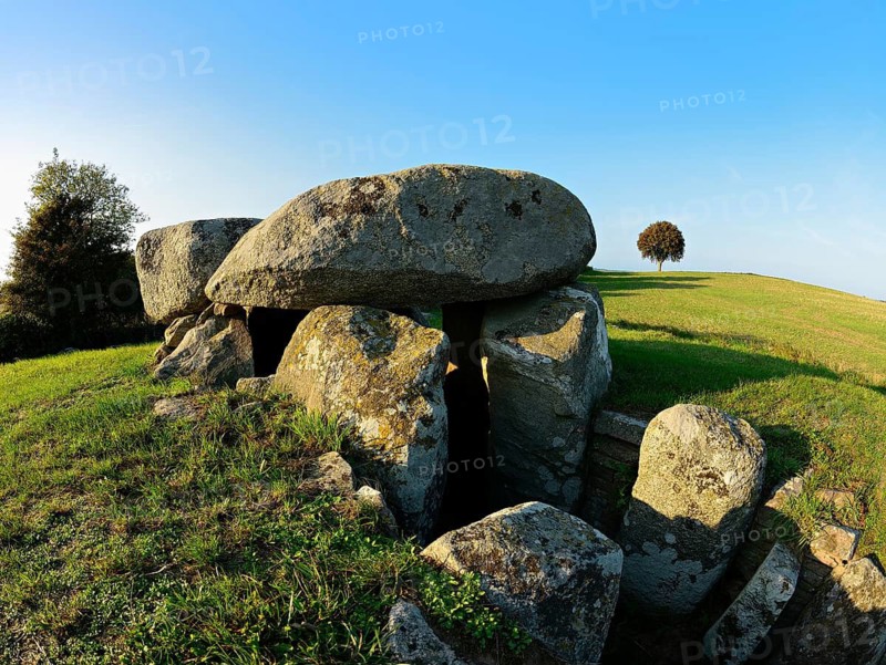 The Sprove dolmen, Sprove, Møn Island, Denmark