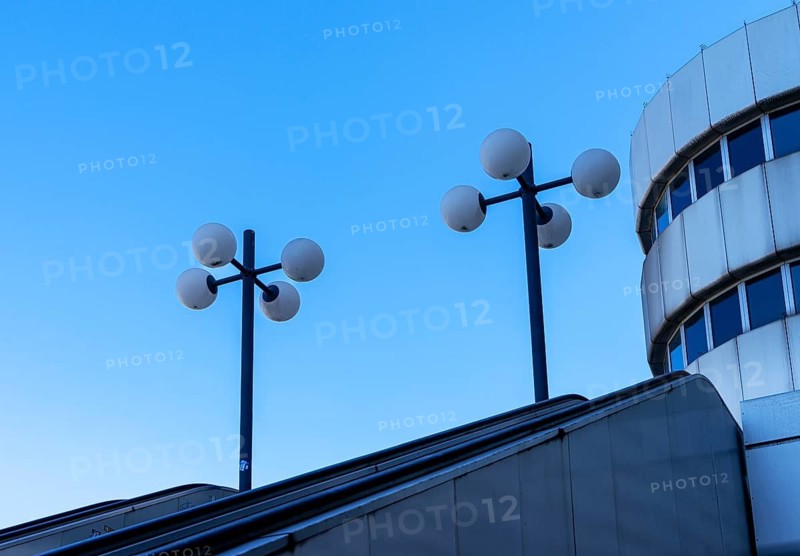 Detail photo ICC, vacant International Congress Centre in Berlin Charlottenburg, Germany