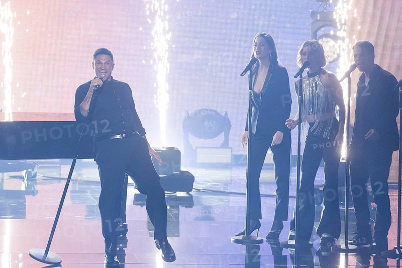 Daniel Aminati at the Beatrice Egli Show in Studio Berlin Adlershof on 08.04.2025. The broadcast will take place on Easter Saturday, 19 April 2025, 20:15, on Ersten