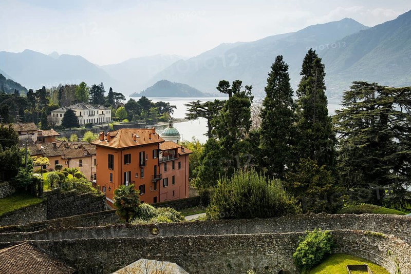 Picturesque village on the lake, Bellagio, Como province, Lombardy, Italy