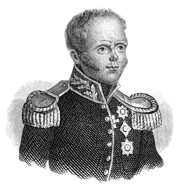 Portrait of Constantine Pavlovich, 1779 - 1831, grand duke of Russia, His Imperial Majesty Constantine I Emperor and Autocrat of All the Russias, Portrait von Konstantin Pawlowitsch Romanow, 1779 - 1831, aus dem Haus Romanow-Holstein-Gottorp, Großfürst und Zarewitsch von Russland