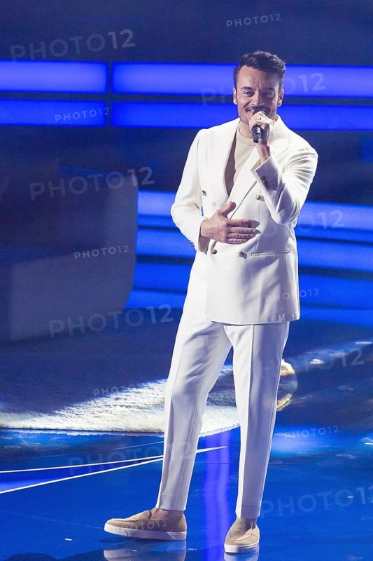 Giovanni Zarella at the Beatrice Egli Show in Studio Berlin Adlershof on 08.04.2025. The broadcast will take place on Easter Saturday, 19 April 2025, 20:15, on Ersten