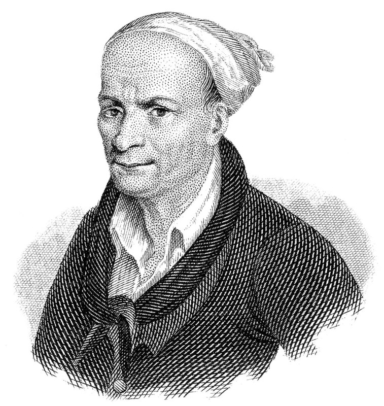 Portrait of Giovanni Battista Casti, 1724 - 1803, Italian poet, satirist, and author of comic opera librettos, Portait von Giambattista Casti, 1724 - 1803, ein italienischer Dichter und Satiriker