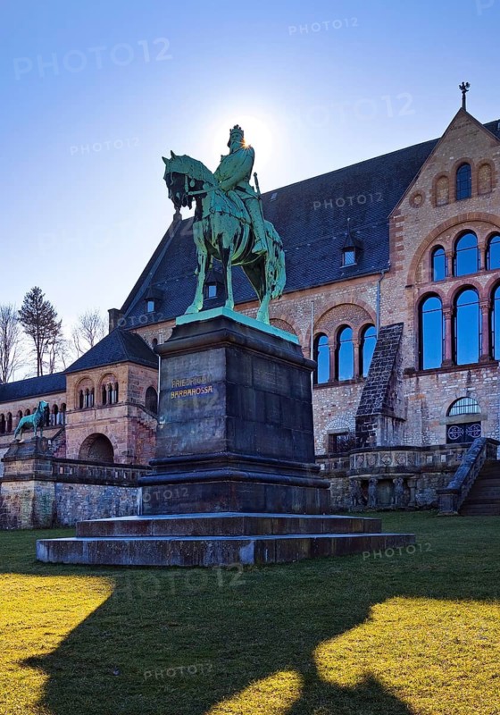 Goslar Imperial Palace, 11th century imperial house, UNESCO World Heritage Site, Harz Mountains, Lower Saxony, Germany