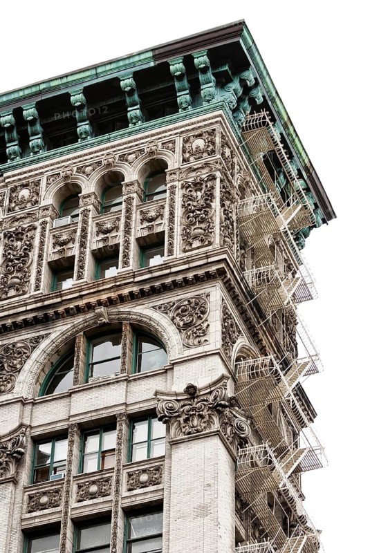 Cast Iron building, architecture, historical, fire escape, cast iron, SoHo, Manhattan, New York city, USA