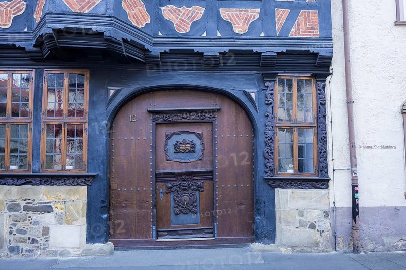 The Siemens House is one of the largest, most important and best-preserved late Baroque town houses in Goslar. It was built in 1692/93 by the merchant and town captain Hans Siemens, Old Town, Goslar, Lower Saxony, Germany