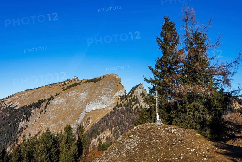 Sankt Wolfgang, Vormaueralm with Schafberg, Osterhorn Group, Salzkammergut, Upper Austria, Austria