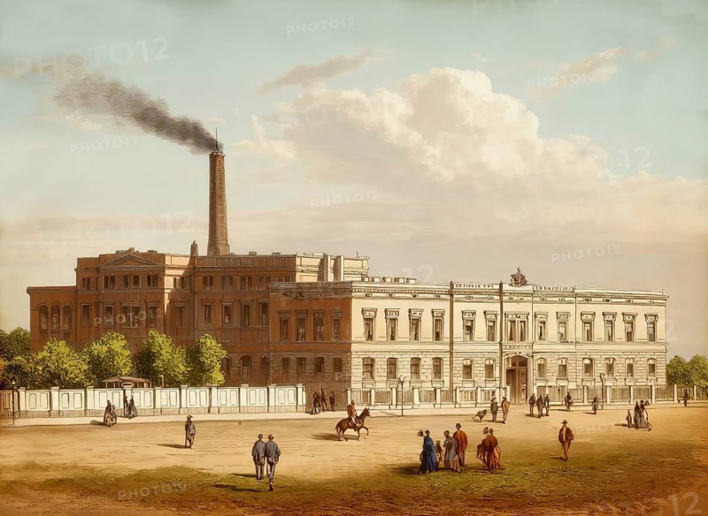 Chemical laboratory, 1886, University Leipzig, Germany