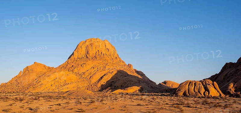 Morning, Pontok Mountains, Große Spitzkoppe, Spitzkoppe, Große Spitzkuppe Nature Reserve, Namibia