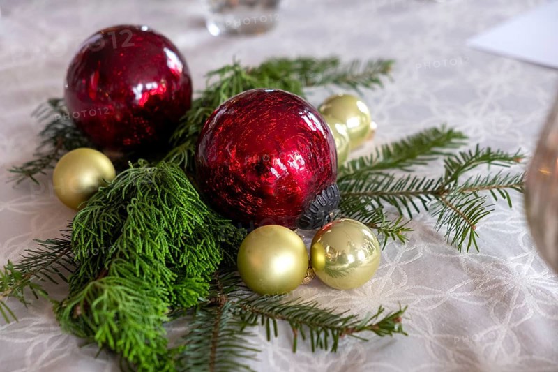 Christmas dinner 2023, Gelting, Geretsried, Upper Bavaria, Bavaria, Germany