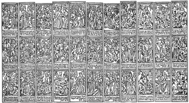 A Biblia pauperum or Paupers' Bible