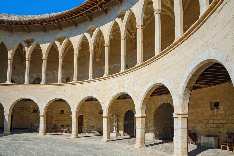 Bellver Castle, Palma de Mallorca, Mallorca, Balearic Islands, Spain