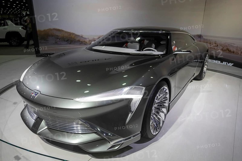 Detroit, Michigan USA - 10 January 2025 - The Buick Wildcat EV at the 2025 Detroit Auto Show