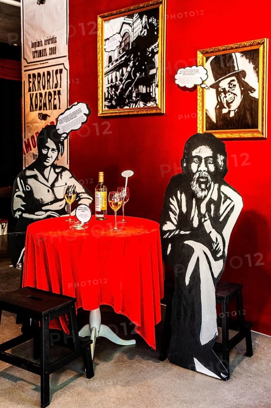 Errorist Kabaret art installation, by the Argentinean artist collective Etcétera, Rotterdam, the Netherlands