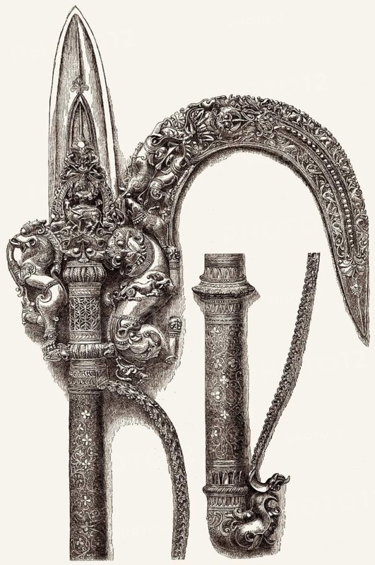Ankusha aus dem 17. Jahrhundert aus Südindien