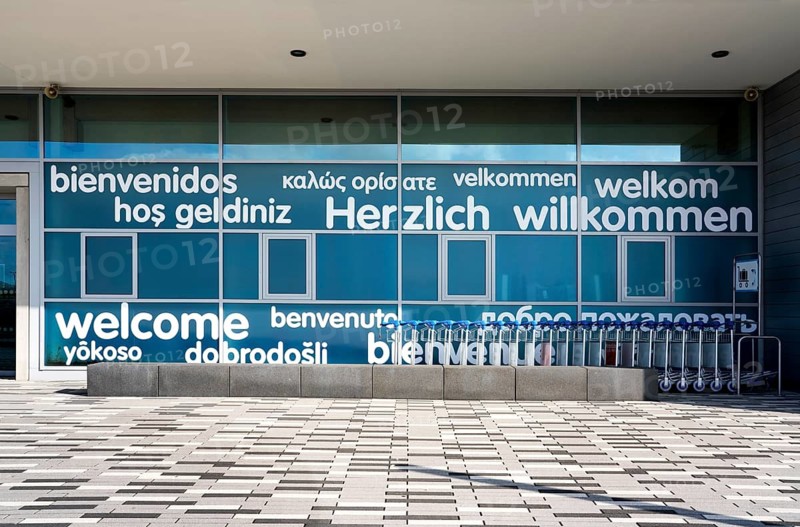 Kassel-Airport, Reception Building and Terminal, Calden, Hesse, Germany