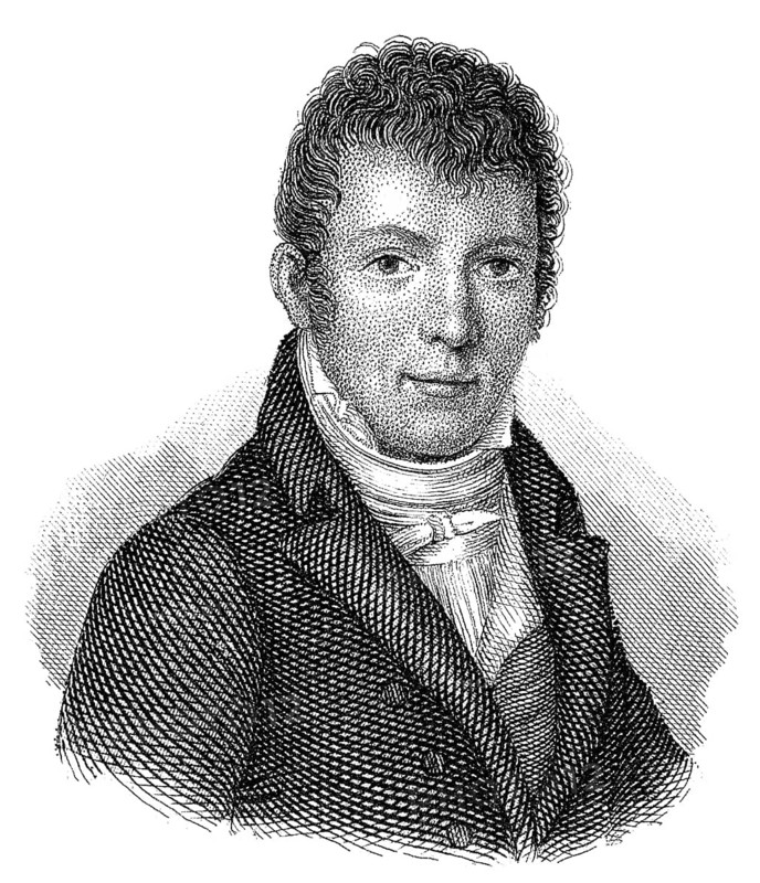 Jens Immanuel Baggesen, 1764 - 1826, Danish poet, Jens Immanuel Baggesen, 1764 - 1826, dänischer Schriftsteller, Übersetzer und Anhänger der Aufklärung sowie der Französischen Revolution