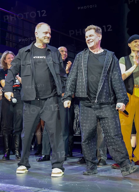 Peter Plate and Ulf Leo Sommer at the premiere - We Are Alive - The Berlin Musical on 21.03.2026 at the Theater des Westens